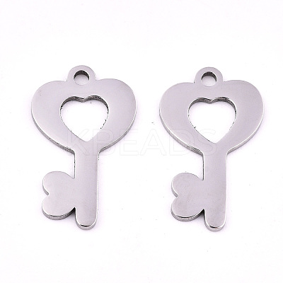 Non-Tarnish 201 Stainless Steel Pendants STAS-S081-089-1
