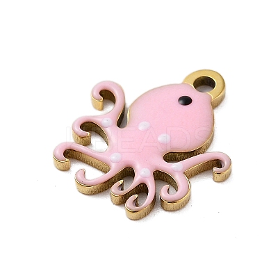 Ion Plating(IP) 201 Stainless Steel Charms STAS-A101-01B-03G-1