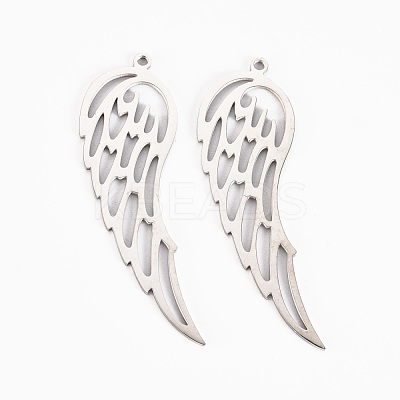 Non-Tarnish 304 Stainless Steel Pendants STAS-S116-192P-1
