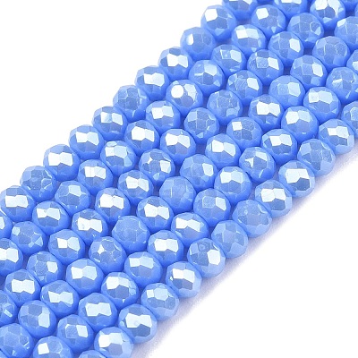 Electroplate Glass Beads Strands LS-EGLA-A044-P2mm-A17-1