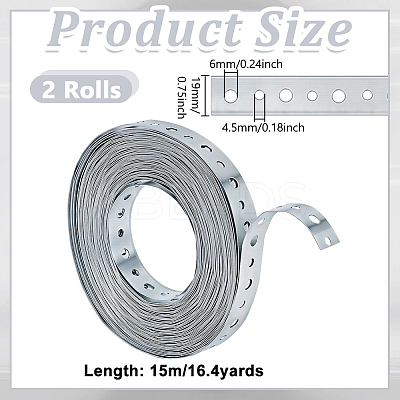 15M Iron Sheets Roll DIY-WH0591-434-1