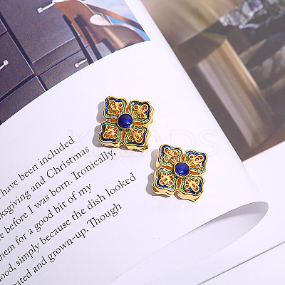 Brass Enamel Beads PW23030828882-1