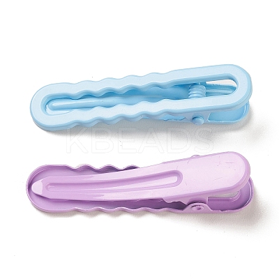 Spray Painted Iron Alligator Hair Clips for Girls PHAR-P007-01-1
