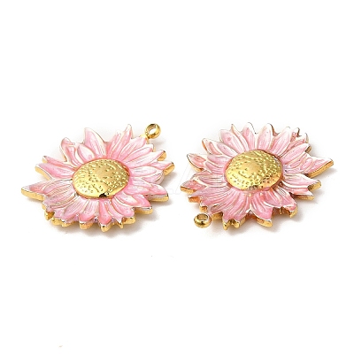 Real 18K Gold Plated 304 Stainless Steel Pendants STAS-A084-29G-02-1