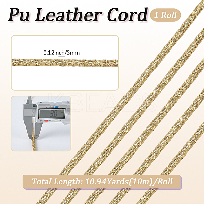 10M Round Imitation Leather Braided Cord WL-GF0001-32A-02-1