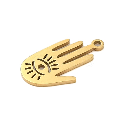 304 Stainless Steel Pendants STAS-S123-03G-08-1