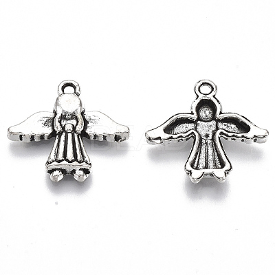 Tibetan Style Alloy Pendants TIBE-N006-62AS-LF-1