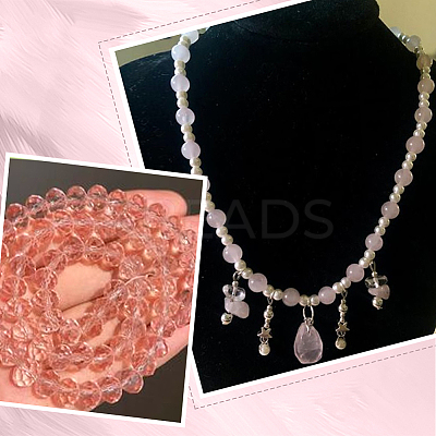 Imitation Jade Glass Beads Strands EGLA-SP0001-05A-1