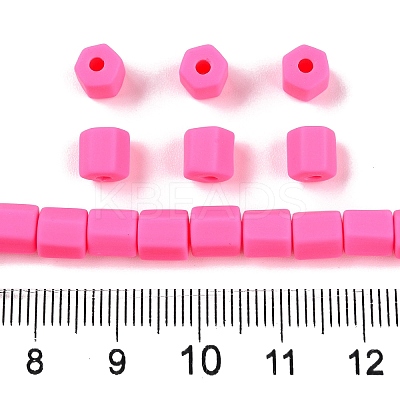 Handmade Polymer Clay Beads Strands CLAY-T021-02H-1
