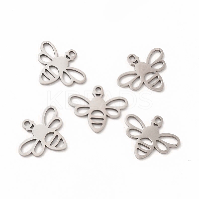 Non-Tarnish 201 Stainless Steel Charms LS-STAS-E188-03P-1