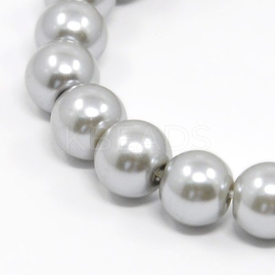 Stretchy Glass Pearl Bracelets BJEW-D068-8mm-13-1