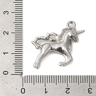 Non-Tarnish 304 Stainless Steel Pendants STAS-N103-12P-1