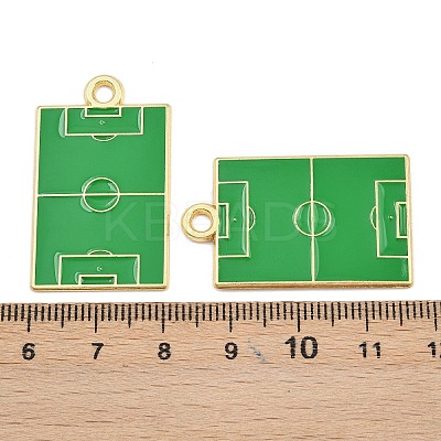 Alloy Enamel Pendants FIND-I065-01J-G-1