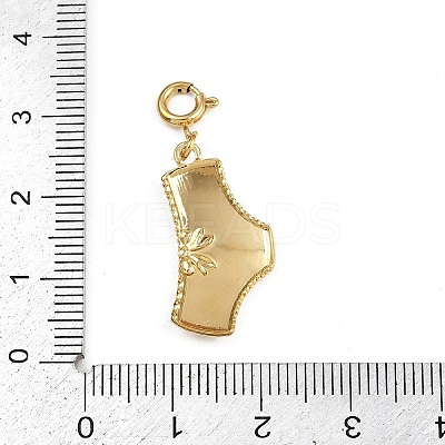 304 Stainless Steel Pendant Decorations STAS-L296-08G-02-1