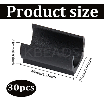Plastic Chair Leg Floor Protectors LS-FIND-WH0427-40A-1