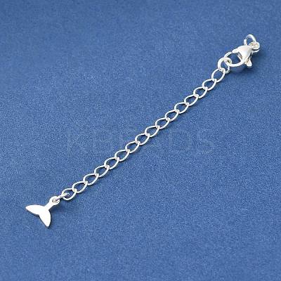 Brass Lobster Claw Clasps KK-K388-60S-1