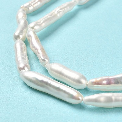 Natural Keshi Pearl Beads Strands PEAR-J007-07-1