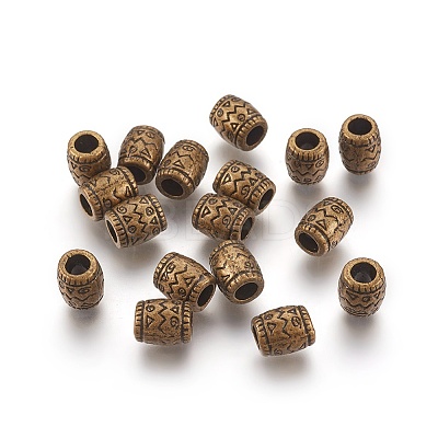 Antique Bronze Tibetan Style Spacer Beads LS-MLF0756Y-NF-1