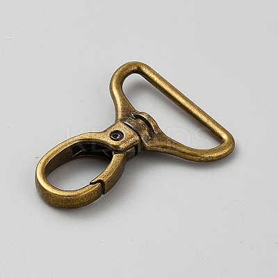 Zinc Alloy Swivel Clasps FIND-WH0816-076AB-1