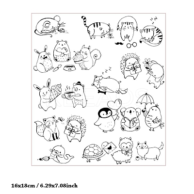Animals Silicone Stamps PW-WG28268-01-1