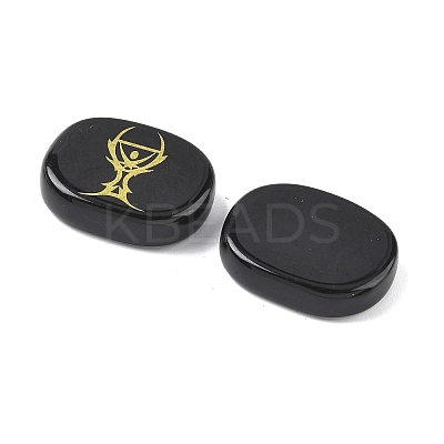 4Pcs 4 Styles Natural Obsidian Display Decorations G-F786-02C-07-1