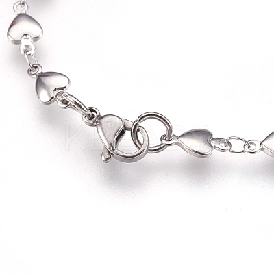 Tarnish Resistant 304 Stainless Steel Link Bracelets BJEW-G596-06P-A-1