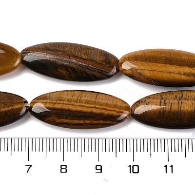 Natural Tiger Eye Beads Strands G-B078-E11-01-1