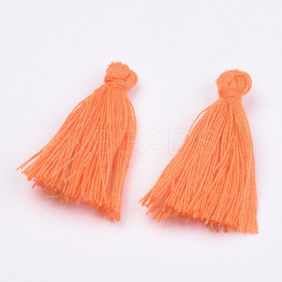 Handmade Polycotton(Polyester Cotton) Tassel Decorations OCOR-Q024-90-1