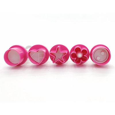 Plastic Cookie Fondant Stamper Set BAKE-PW0008-32-1