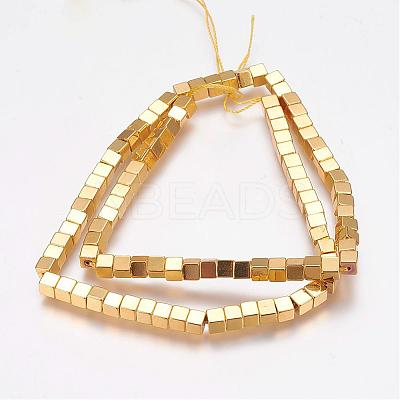 Non-Magnetic Synthetic Hematite Bead Strands G-G652-14G-1