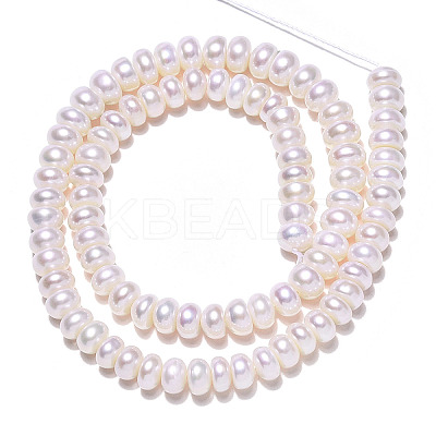 Natural Cultured Freshwater Pearl Beads Strands PEAR-N015-07B-1