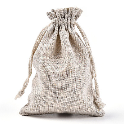 Cotton Cloth Packing Pouches Drawstring Bags X1-ABAG-R011-10X14-01-1