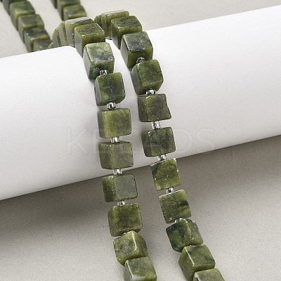 Natural Southern Jade Beads Strands G-D338-A19-1