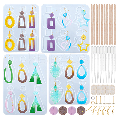 DIY Earring Making Kits DIY-OC0002-49-1