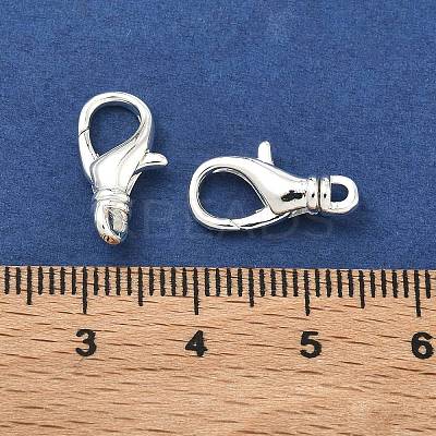 Brass Lobster Claw Clasps KK-G557-06B-S-1