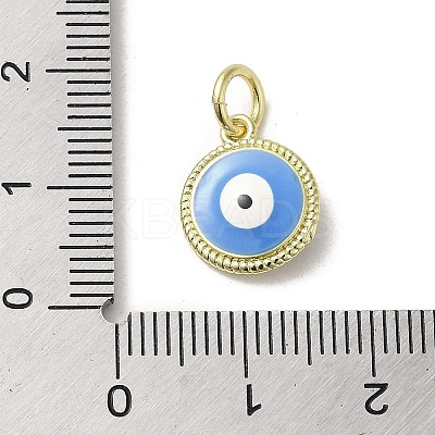 Brass Enamel Charms KK-E092-14G-04-1