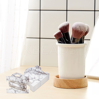 Rectangle Paper Hair Clip Display Cards CDIS-WH0027-04A-01-1