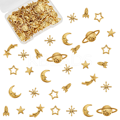 Zinc Alloy Cabochons PALLOY-OC0002-55AG-1