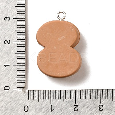 Resin Pendants RESI-A038-02J-1