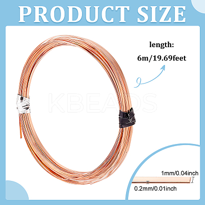 Copper Craft Wire CWIR-WH0007-09A-1