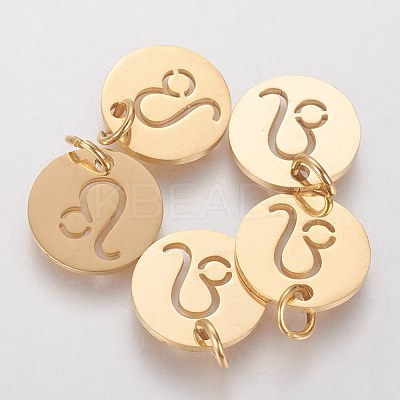 304 Stainless Steel Charms STAS-Q201-T445-5G-1