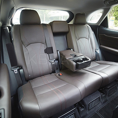 1 Set Imitation Leather Car Seatbelt Regulator Car Seat AJEW-FH0001-86-1