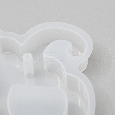 Halloween DIY Jack-O-Lantern Pendant Silicone Molds DIY-P006-54-1