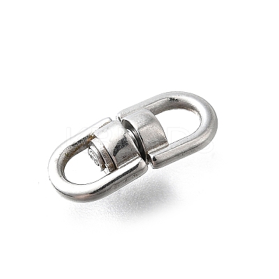304 Stainless Steel Swivel Clasps STAS-U051-03A-P-1