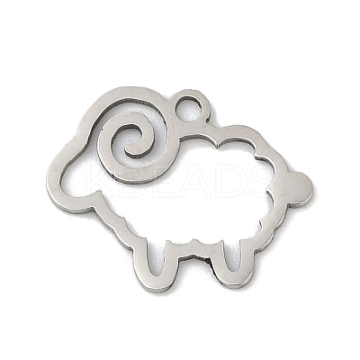 201 Stainless Steel Pendants STAS-F316-27P-1