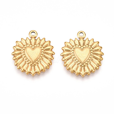 304 Stainless Steel Pendants STAS-N109-119G-1