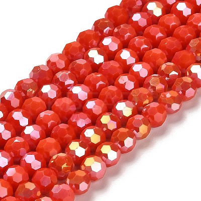 Opaque Glass Beads Stands EGLA-A035-P6mm-B03-1