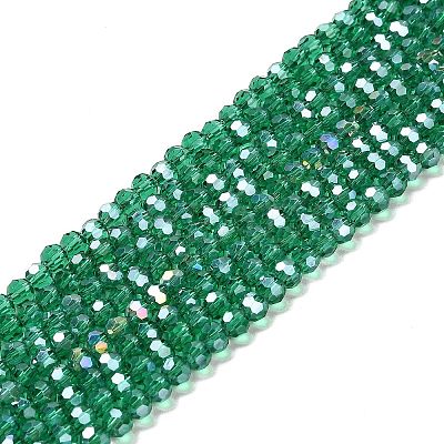 Transparent Glass Beads EGLA-A035-T4mm-B18-1