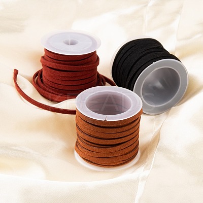 3Rolls 3 Colors Faux Suede Cord LW-FS0001-02-1