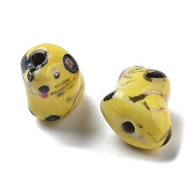 Handmade Porcelain Beads PORC-L079-02-1
